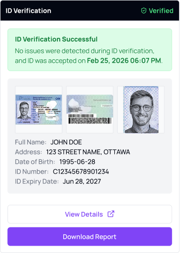 AVA™ ID Verification
